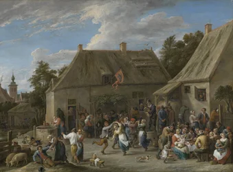 Kermesse paysanne, c.1665